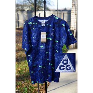 Nike ACG T-Shirt Leafcutter Pattern Embroidered Logo NWT
